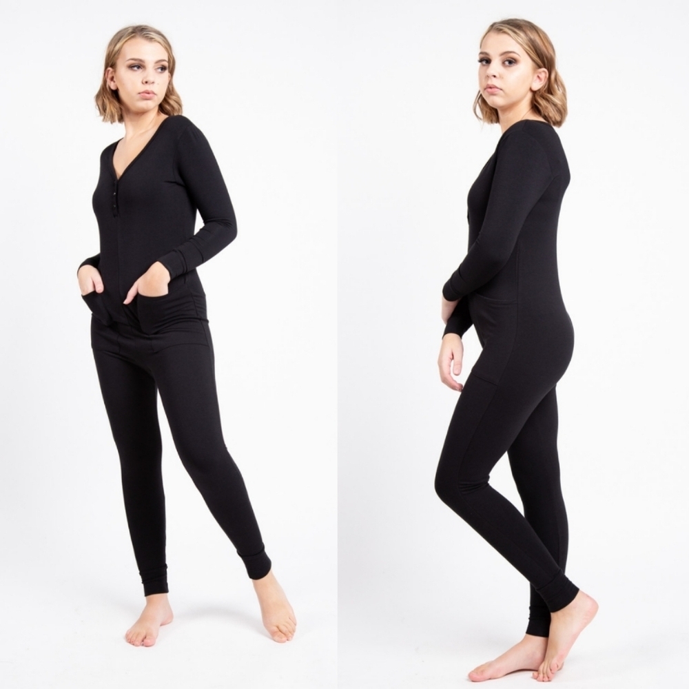 Nwt! Smash + Tess Wednesday Romper in Midnight Black